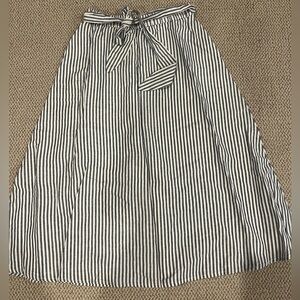 Blue and white striped Talbots maxi skirt - size XS